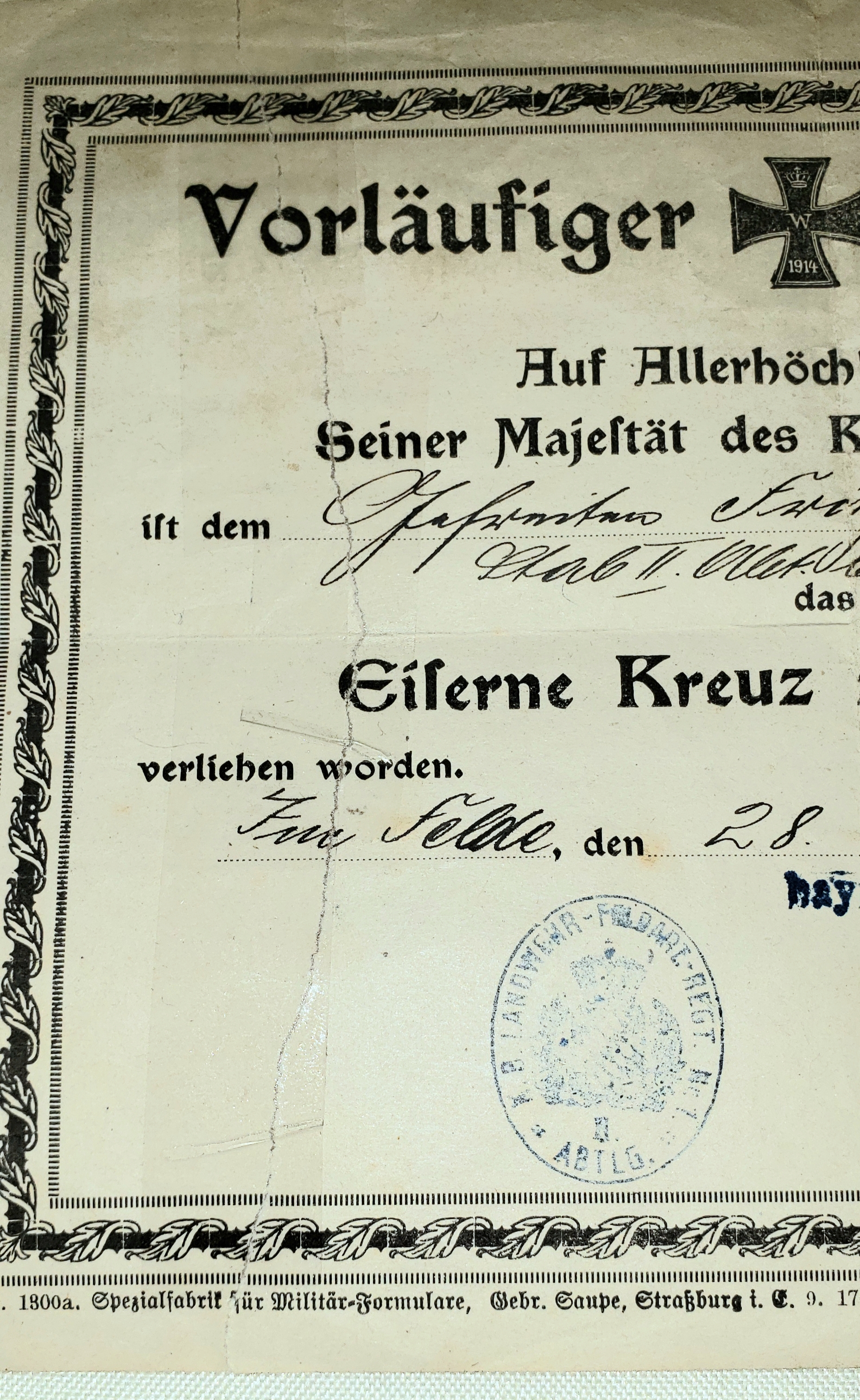 German Imperial - WW1, Weimar Republic.