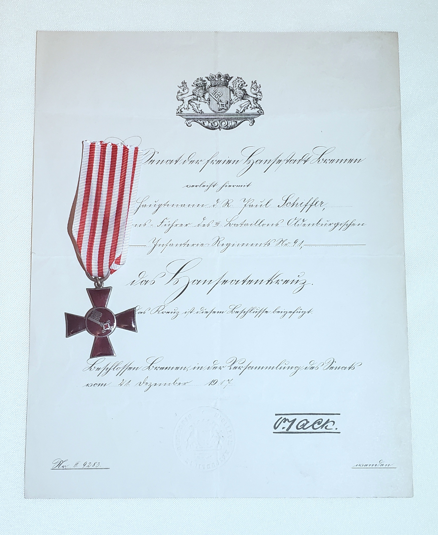 German Imperial - WW1, Weimar Republic.