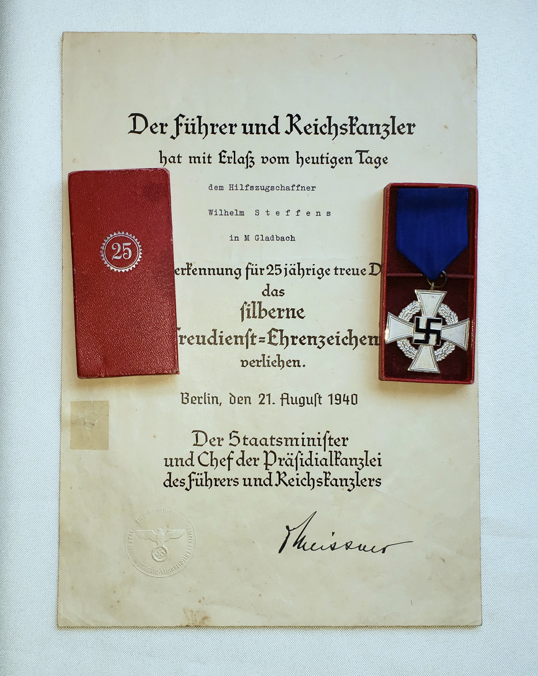 Long Service Awards.