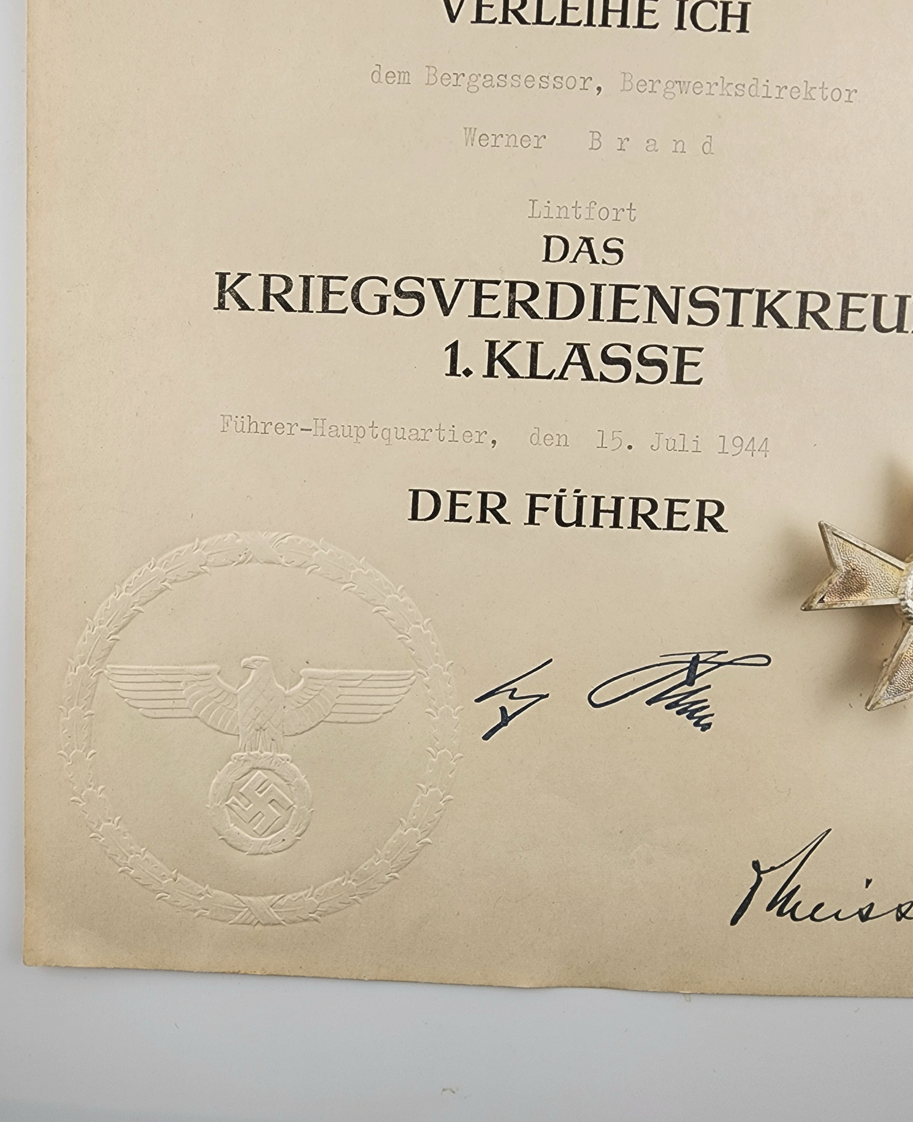 The War Merit Crosses