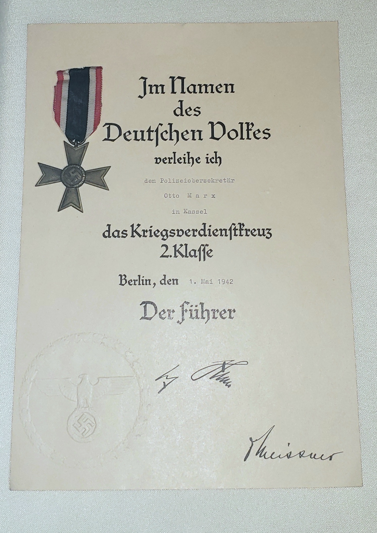 The War Merit Crosses