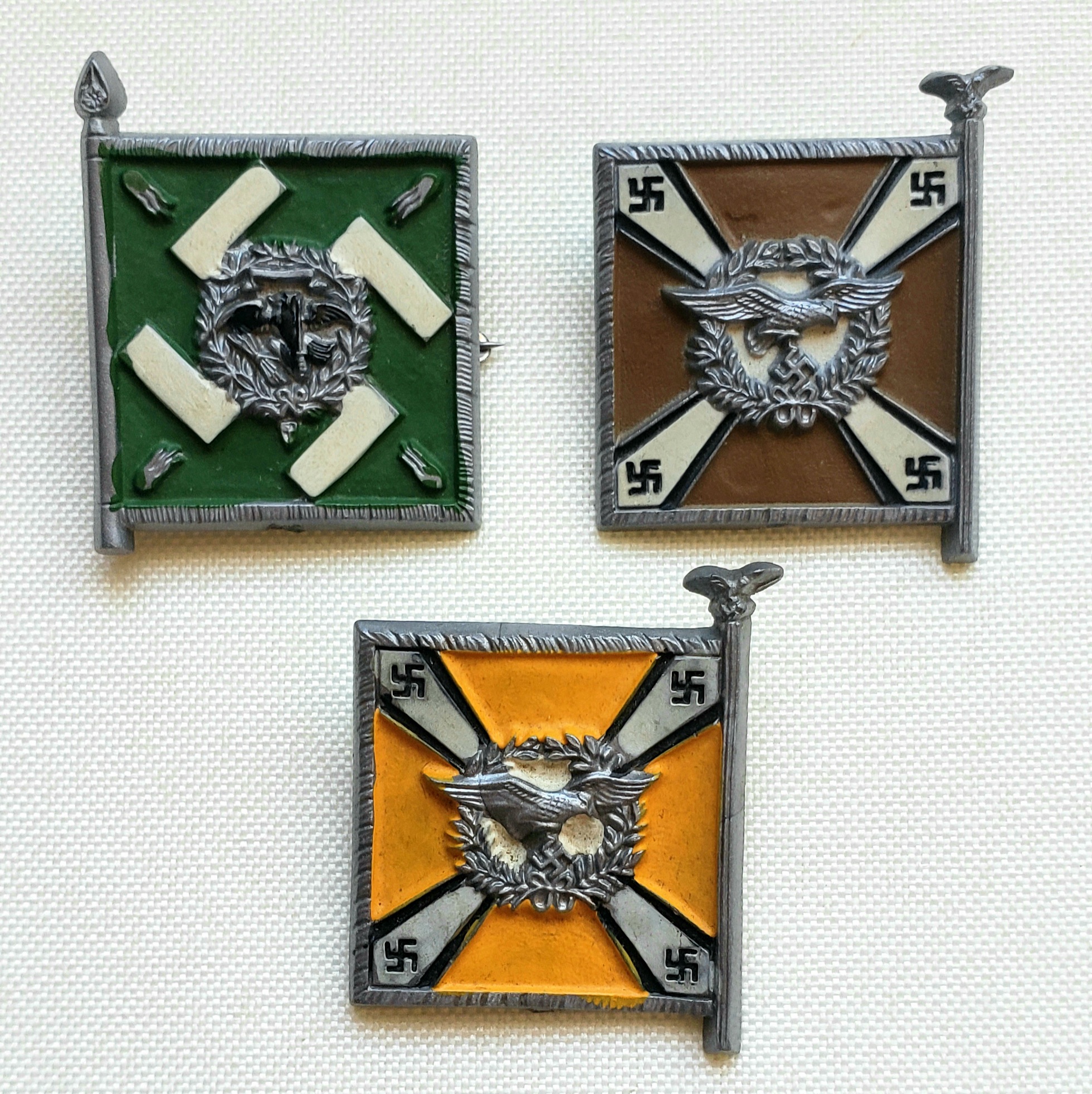 Stickpins, Miniature and Ribbon Bars.
