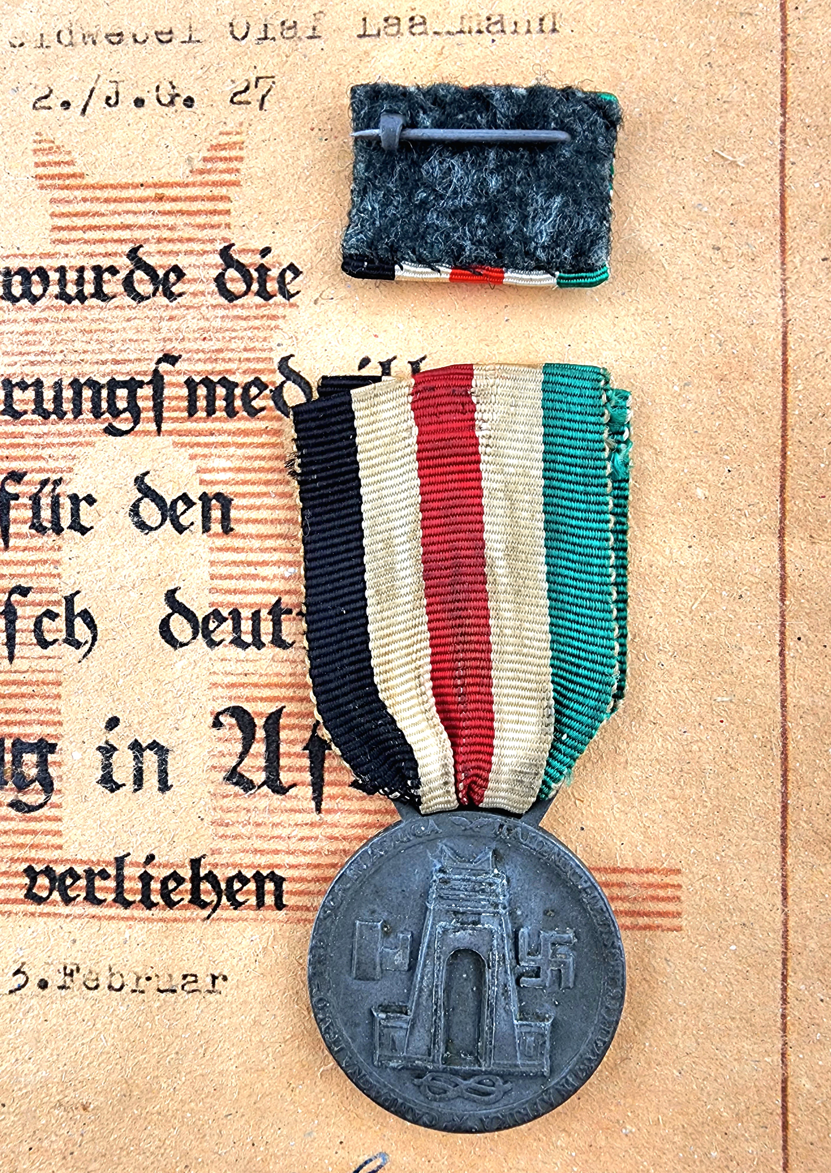 Campaign and Commemorative Awards.