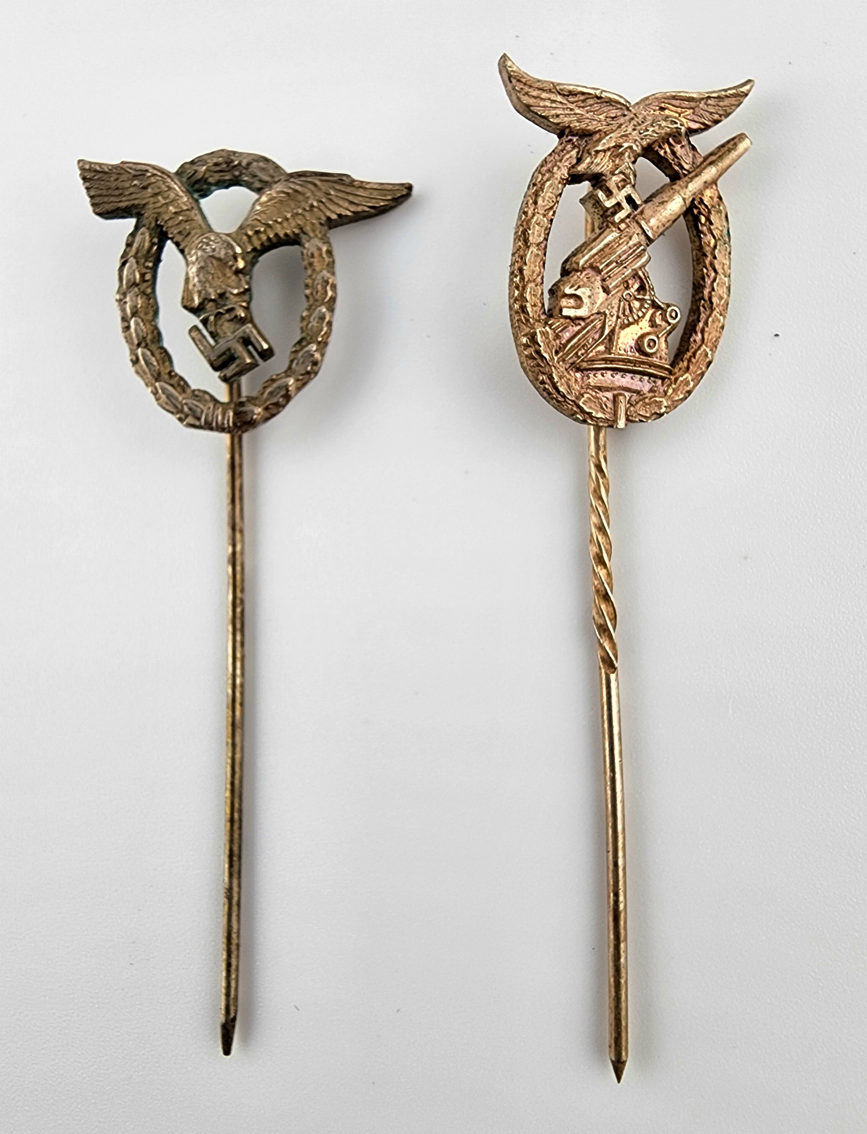 Stickpins, Miniature and Ribbon Bars.